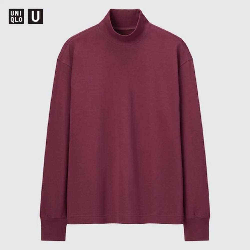 Uniqlo U Heat Tech Cotton Turtleneck